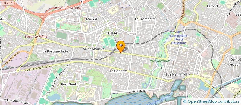 localisation de l'entreprise COPRO RES LE COLIGNY  LA ROCHELLE