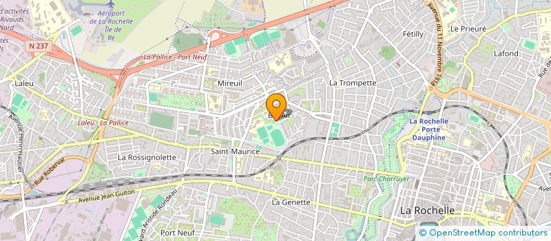 localisation de l'entreprise COPRO RES LES GALETS  LA ROCHELLE