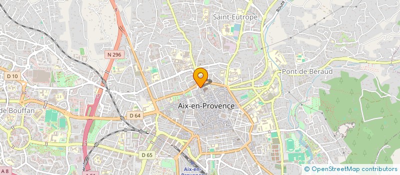 localisation de l'entreprise COPRO RES LES MOULINS DE PROVENCE à AIX EN PROVENCE