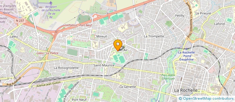 localisation de l'entreprise COPRO RES LES SALINES  LA ROCHELLE