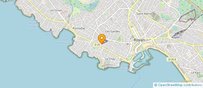 localisation de l'entreprise COPRO RES MARQUISETTE  ROYAN