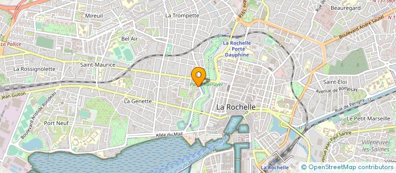 localisation de l'entreprise COPRO RES PORTE NEUVE  LA ROCHELLE