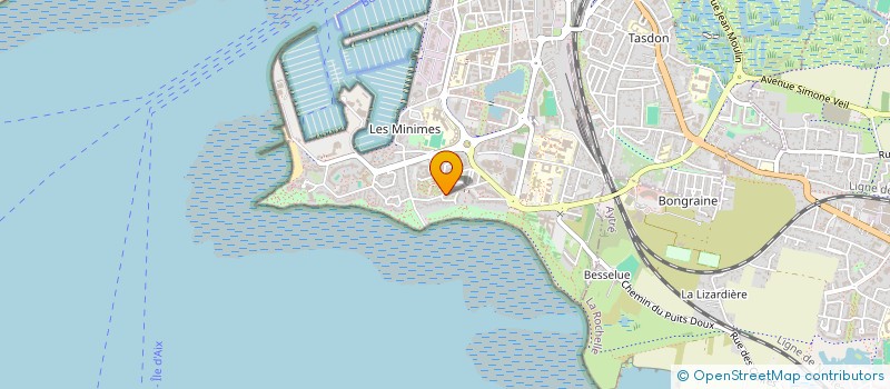 localisation de l'entreprise COPRO RES PORTE OCEANE A-B  LA ROCHELLE