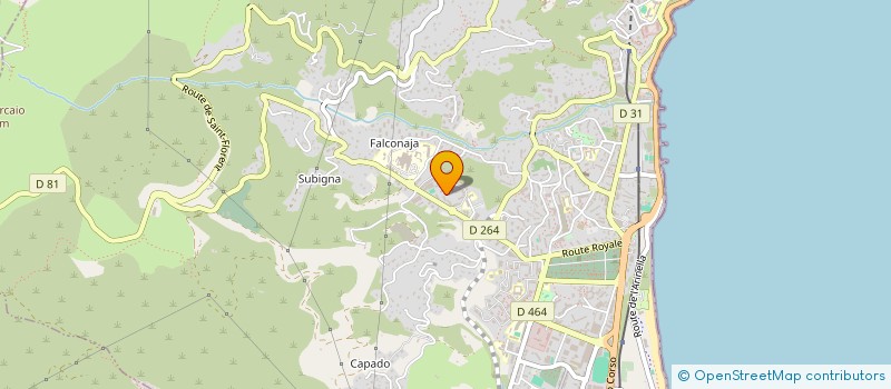 localisation de l'entreprise COPRO RES SAINT ANDRE à BASTIA