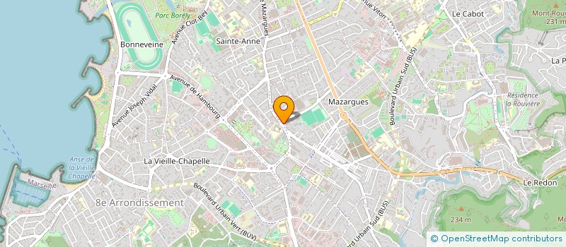 localisation de l'entreprise COPRO RES ST GERMAIN BAT C ET D à MARSEILLE