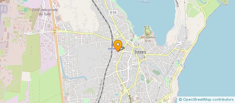 localisation de l'entreprise COPRO RESIDENCE L'ORATOIRE  ISTRES