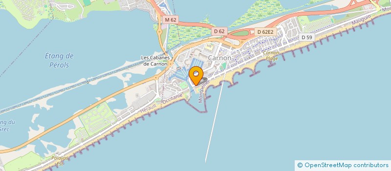 localisation de l'entreprise COPRO*RESIDENCE THALASSA           CARNO  MAUGUIO