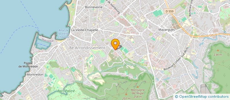 localisation de l'entreprise COPRO ROY D'ESPAGNE à MARSEILLE