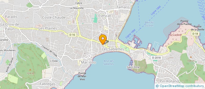 localisation de l'entreprise COPRO SERVICE  LA SEYNE-SUR-MER