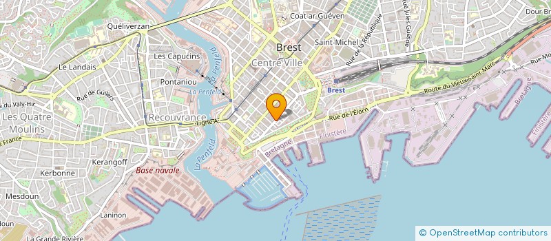 localisation de l'entreprise COPRO SGI 24 VOLTAIRE à BREST