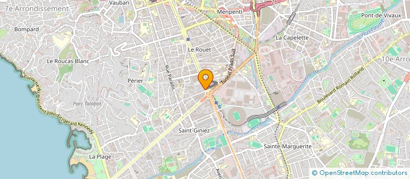 localisation de l'entreprise COPRO STE SUISSE ASS GLES VIE à MARSEILLE