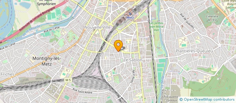 localisation de l'entreprise COPRO STEPHANE  METZ