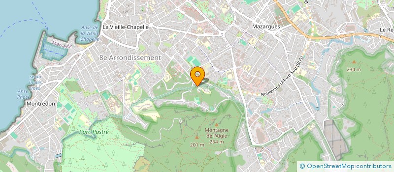 localisation de l'entreprise COPRO TOUR 6 ET 7 ROY D ESPAGNE à MARSEILLE 8