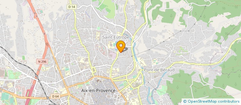 localisation de l'entreprise COPRO TROIS MOULINS à AIX-EN-PROVENCE