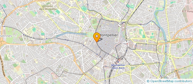 localisation de l'entreprise COPRO TROPI CAMPUS à MONTPELLIER