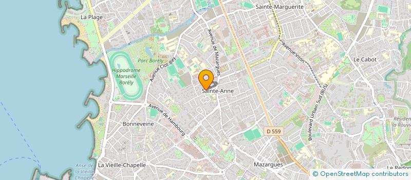 localisation de l'entreprise COPRO VILLA ILYSSIA à MARSEILLE