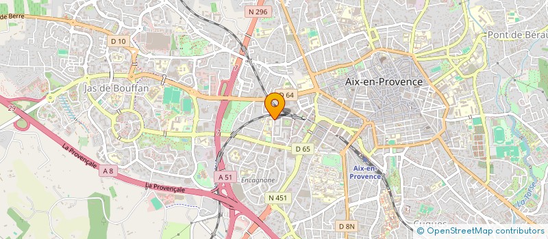 localisation de l'entreprise COPRO ZUP 127 à AIX-EN-PROVENCE