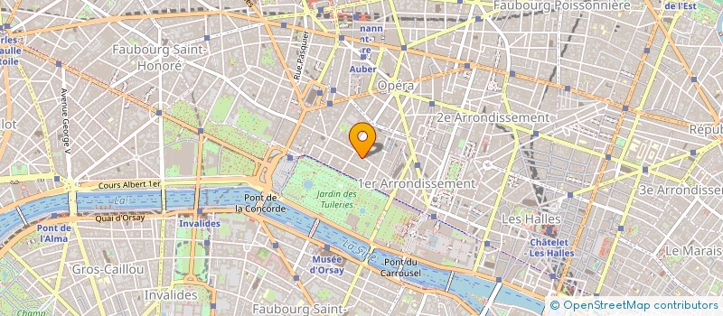 localisation de l'entreprise COPRODA à PARIS