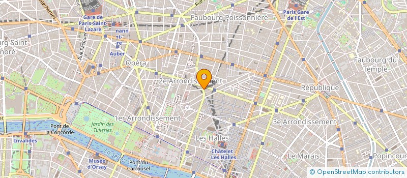 localisation de l'entreprise COPRODECO  PARIS