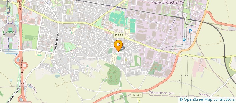 localisation de l'entreprise COPROIMMOBILIER  MEYZIEU