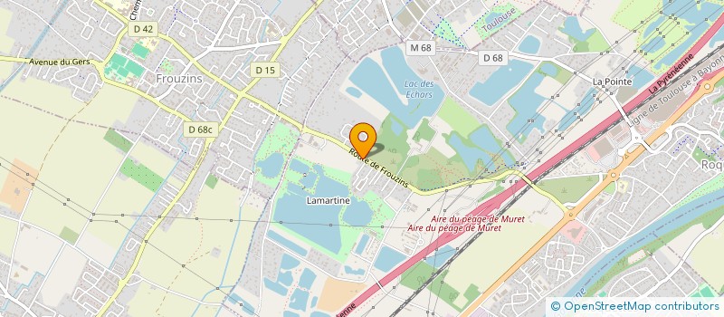 localisation de l'entreprise COPROKARE  ROQUES