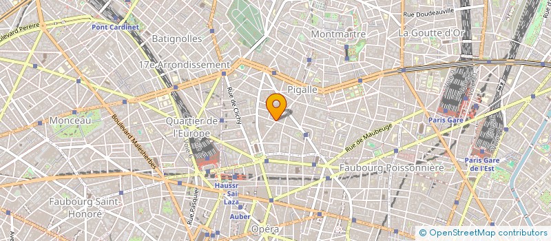 localisation de l'entreprise COPROLABRUYERE75  PARIS