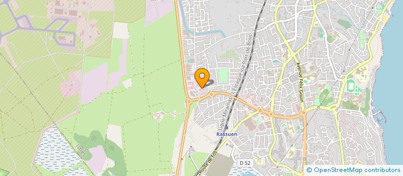 localisation de l'entreprise COPROMEX  ISTRES