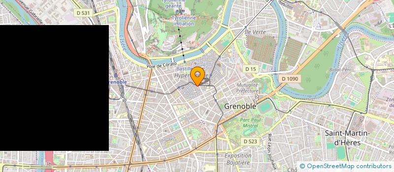 localisation de l'entreprise COPROP 13 R BLANCHARD  GRENOBLE