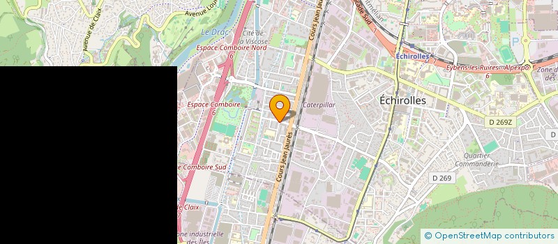 localisation de l'entreprise COPROP 2 R CDT LENOIR à ECHIROLLES