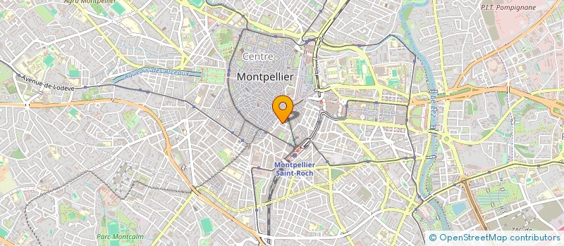 localisation de l'entreprise COPROP 2 RUE D OBILION à MONTPELLIER