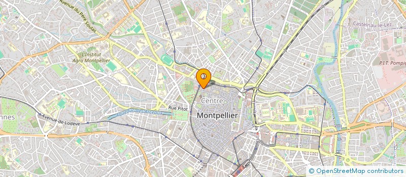 localisation de l'entreprise COPROP 24 RUE CARDINAL DE CABRIERES à MONTPELLIER