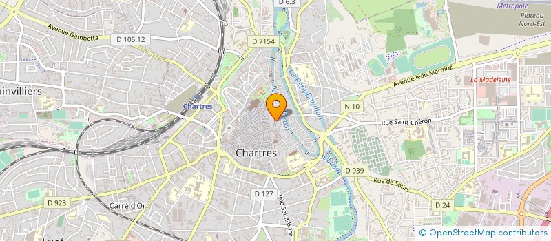 localisation de l'entreprise COPROP 27 R DES ECUYERS à CHARTRES