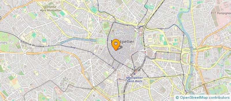 localisation de l'entreprise COPROP 34 RUE SAINT GUILEM à MONTPELLIER