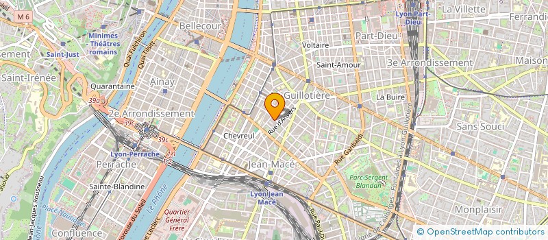 localisation de l'entreprise COPROP 52 RUE SALOMON REINACH  LYON