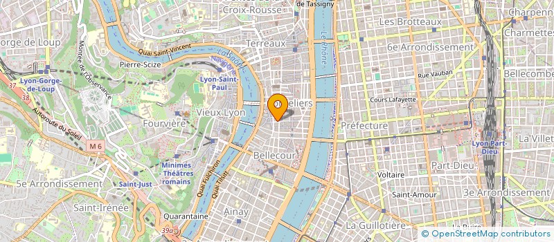 localisation de l'entreprise COPROP. 7 RUE THOMASSIN  LYON