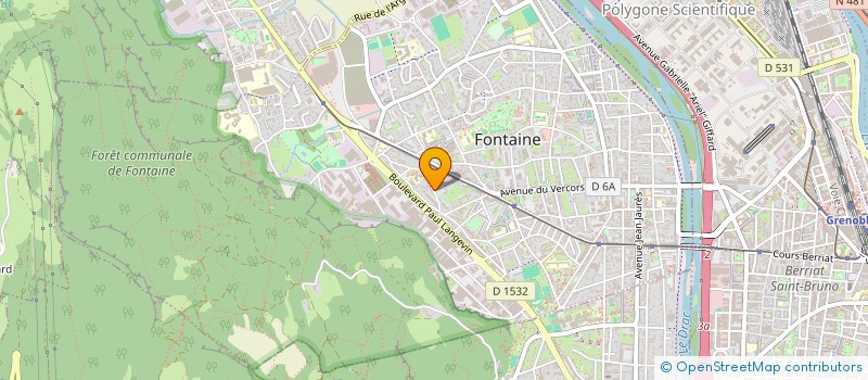 localisation de l'entreprise COPROP AURORE 2  FONTAINE