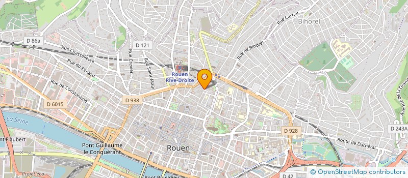 localisation de l'entreprise COPROP*BEAUVOISINE à ROUEN