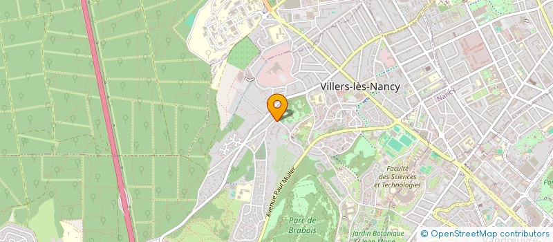 localisation de l'entreprise COPROP CAP VERT  VILLERS-LES-NANCY