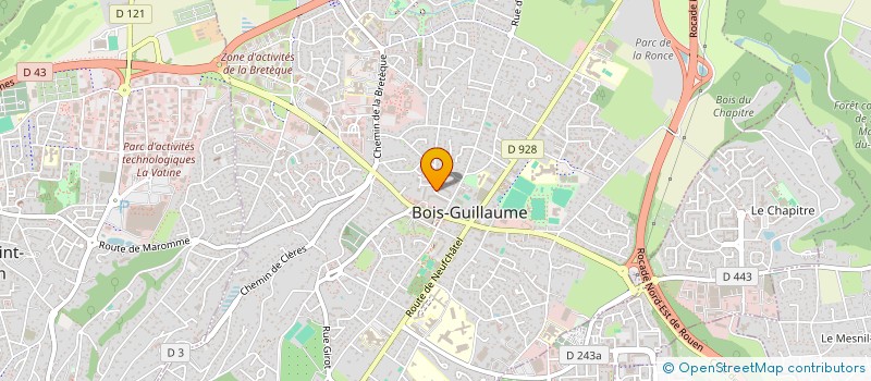 localisation de l'entreprise COPROP*CLOS DU HAMEL à BOIS-GUILLAUME