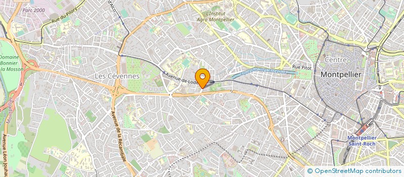 localisation de l'entreprise COPROP *CLOS VIOLETTES à MONTPELLIER