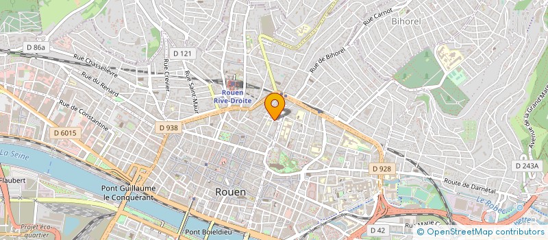 localisation de l'entreprise COPROP*CORNEILLE à ROUEN