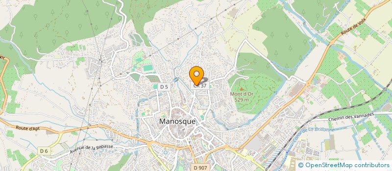 localisation de l'entreprise COPROP DE LA RES LE MIRABEAU à MANOSQUE