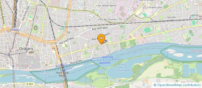 localisation de l'entreprise COPROP DES SECQUOIAS à ORLEANS