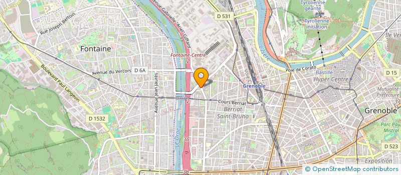 localisation de l'entreprise COPROP DIDEROT  GRENOBLE