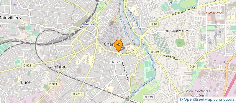 localisation de l'entreprise COPROP DU 2 R ST MICHEL à CHARTRES