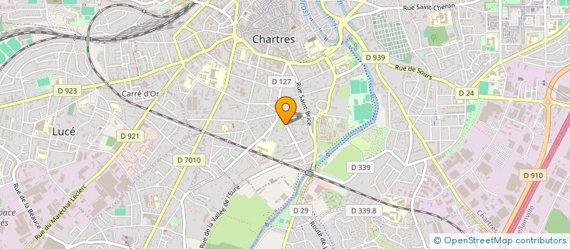 localisation de l'entreprise COPROP DU 8 R DES RESERVOIR à CHARTRES