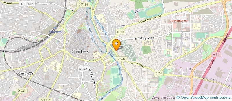 localisation de l'entreprise COPROP DU PARC DE L'EURE à CHARTRES