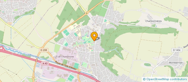 localisation de l'entreprise COPROP ECUREUILS 2  BOURGOIN-JALLIEU