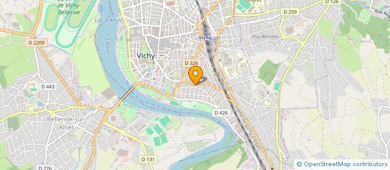 localisation de l'entreprise COPROP ETOILE DE VICHY à VICHY