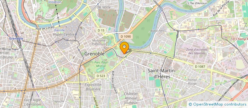 localisation de l'entreprise COPROP GALLIENI  GRENOBLE